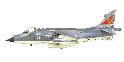 British Aerospace Sea Harrier FRS .Mk 1
